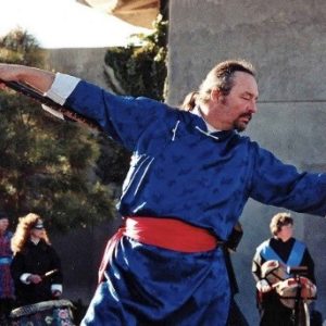 Picture of Bill Doleman performing Kwan Dao